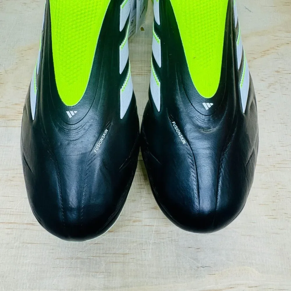NEW Adidas Copa Pure 3 Elite FG Laceless Soccer Cleats Black JH6302 Mens Sz 11